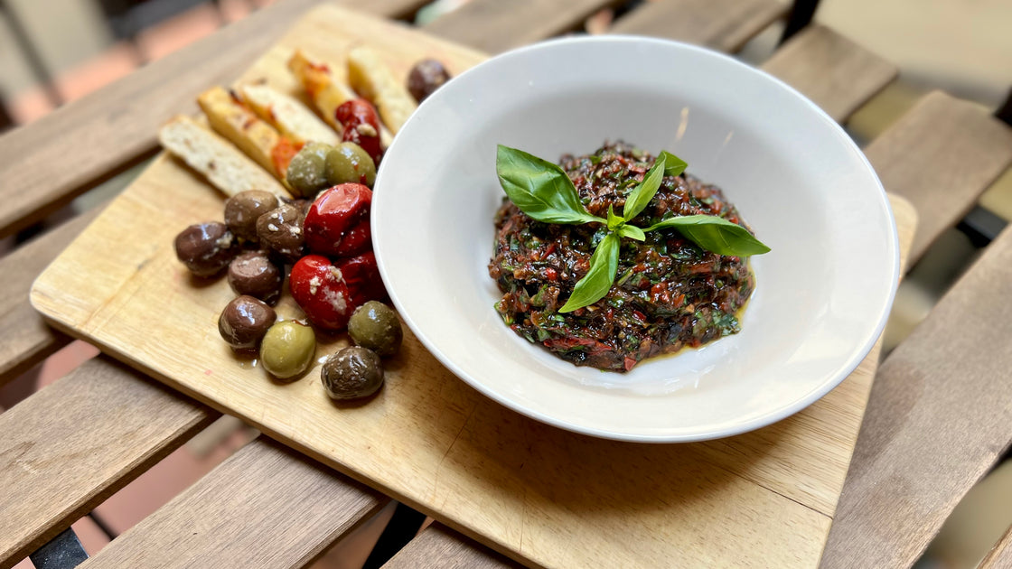 Roasted Eggplant & Bell Pepper Tapenade BrocElite