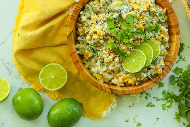 Corn Lab Recipe High-Protein Street Corn Dip – BrocElite